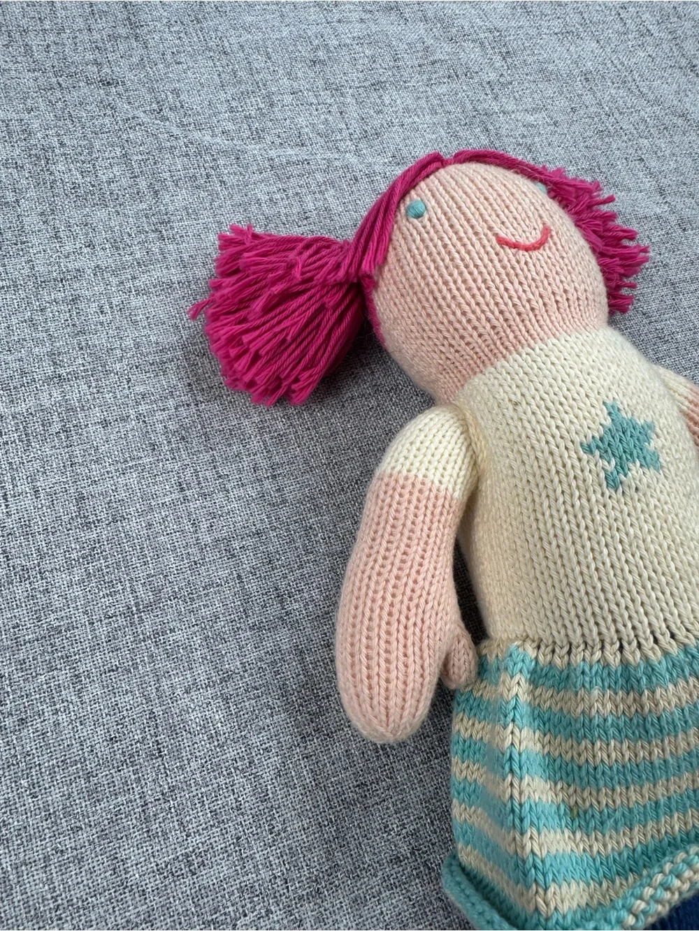 BlaBla Lola The‎ Rocker Knit Stuffed Doll 14” Tall A